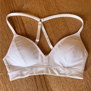 Athleta Soft White Bralette
